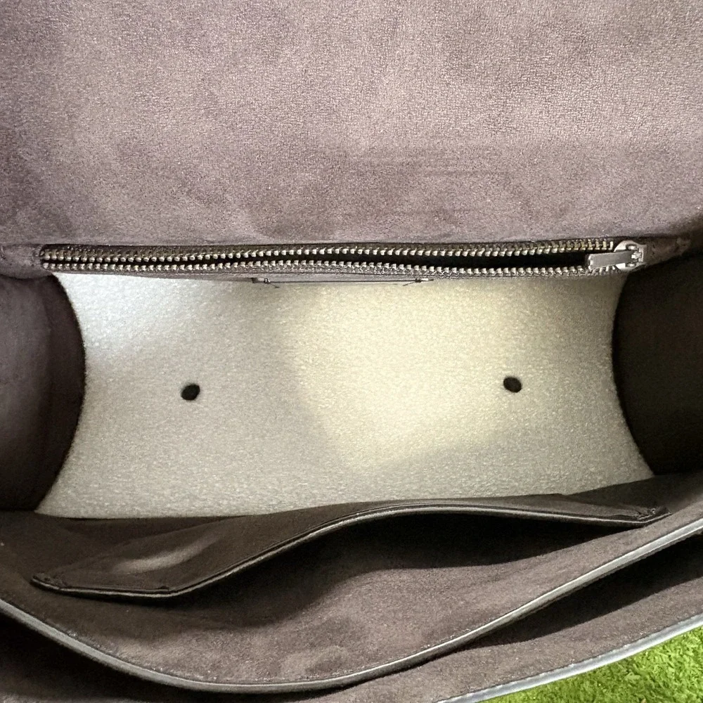 Leather Coach‎ Purse Crocodile Embossed Parker 32 Bag No Strap EUC Designer